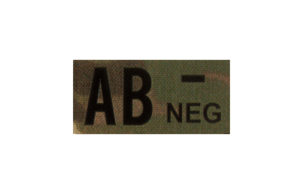 AB Neg IR Patch (Multicam)
