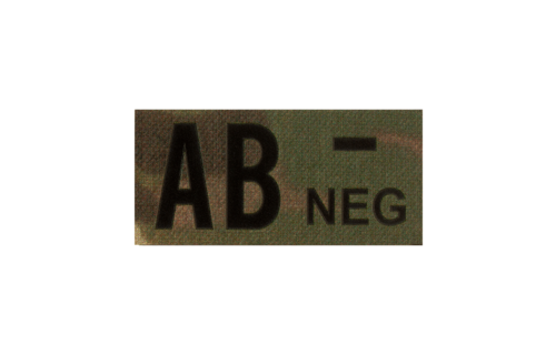 AB Neg IR Patch (Multicam)