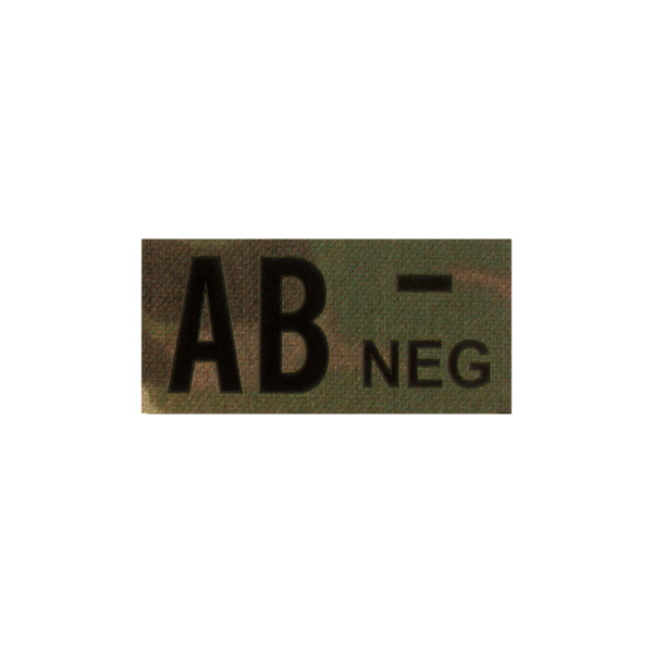 AB Neg IR Patch (Multicam)