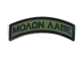 Molon Labe PVC Patch (Forest)