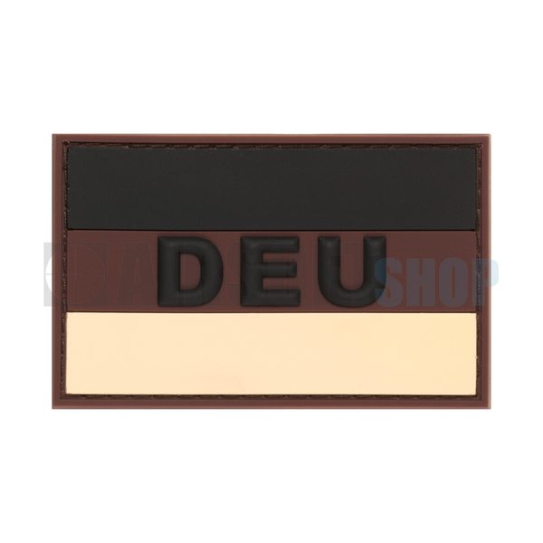 German Flag PVC Patch (Desert)