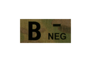 B Neg IR Patch (Multicam)