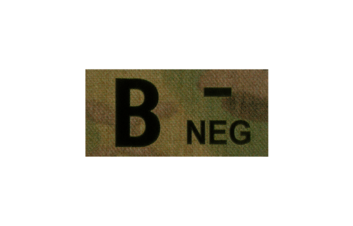 B Neg IR Patch (Multicam)