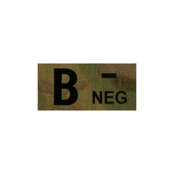 B Neg IR Patch (Multicam)