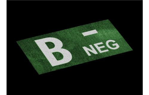 B Neg IR Patch (Multicam)