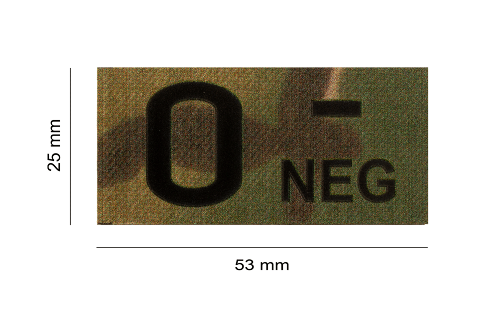 0 Neg IR Patch (Multicam)