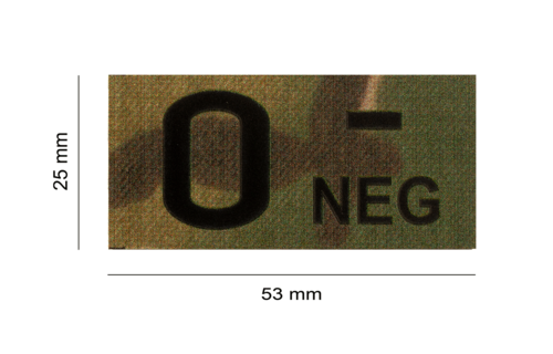 0 Neg IR Patch (Multicam)