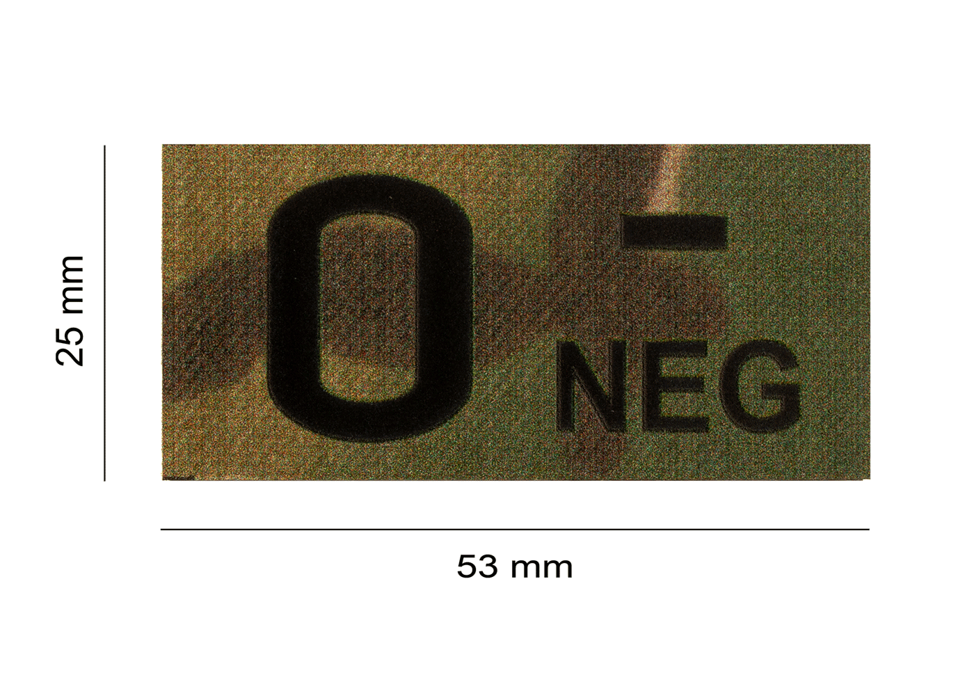 0 Neg IR Patch (Multicam)