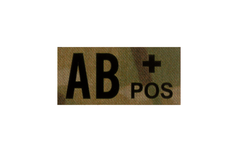 AB Pos IR Patch (Multicam)