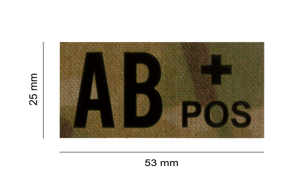 AB Pos IR Patch (Multicam)