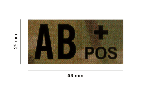 AB Pos IR Patch (Multicam)