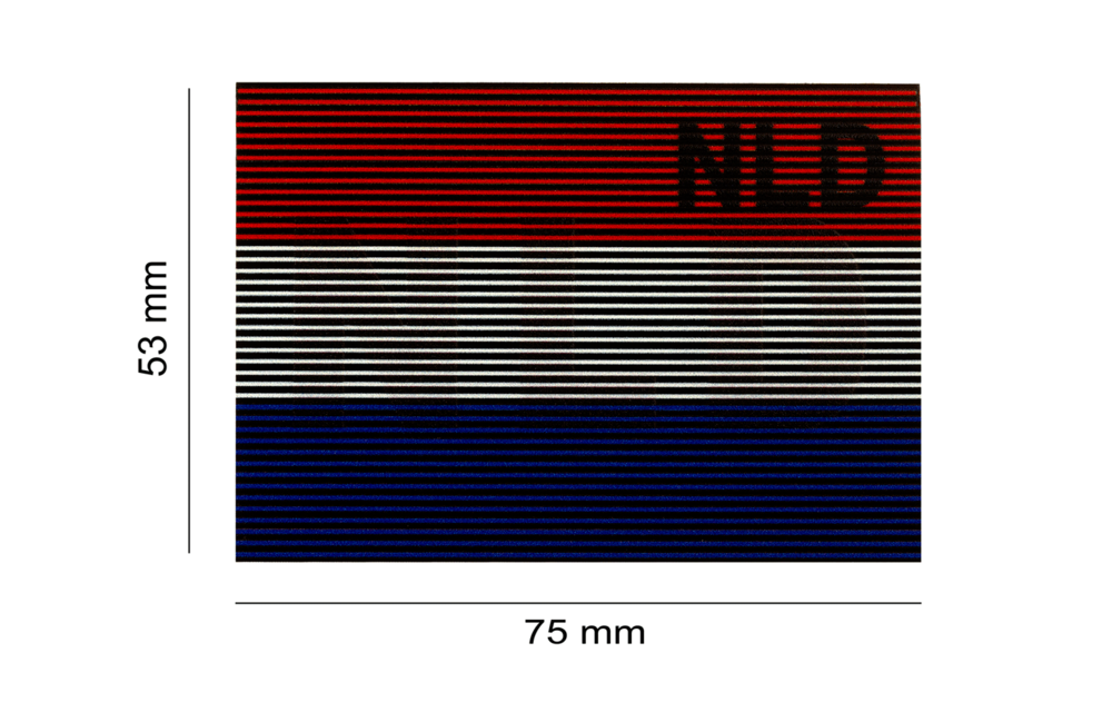 Dual IR Patch NLD (The Netherlands) (Color)
