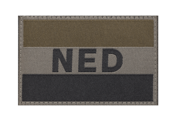 Netherlands NLD NED Flag Patch (RAL 7013)