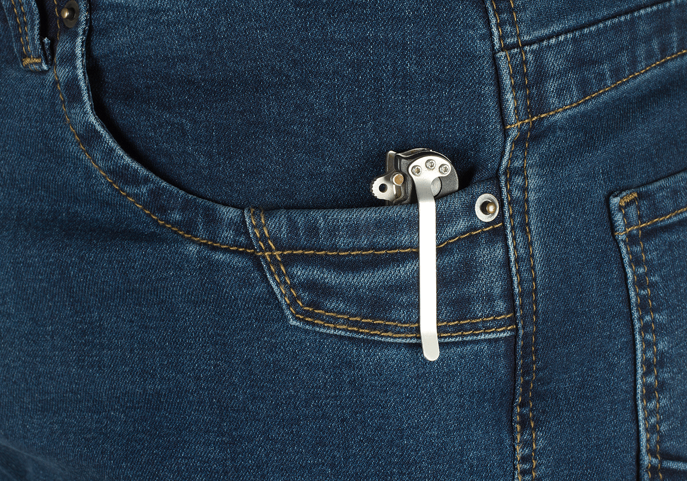 Blue Denim Tactical Flex Jeans (Sapphire)