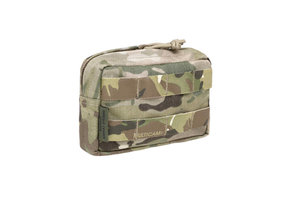 Small Horizontal MOLLE Pouch Zipped (Multicam)
