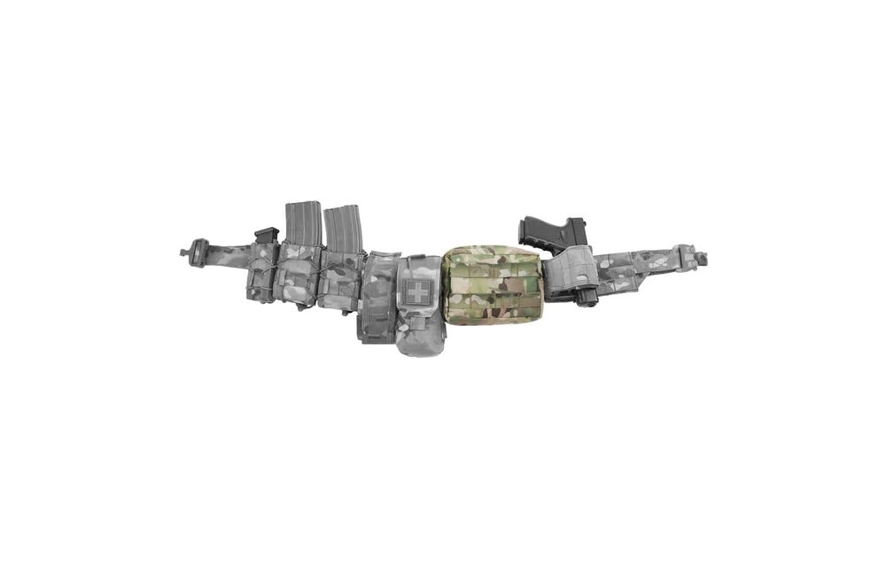 Small Horizontal MOLLE Pouch Zipped (Multicam)