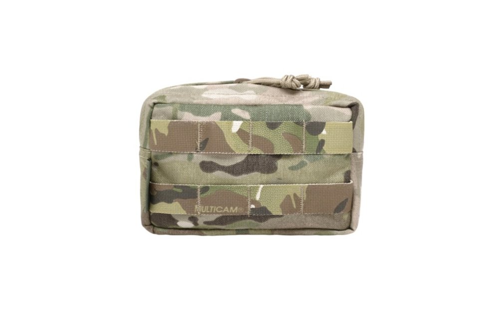 Small Horizontal MOLLE Pouch Zipped (Multicam)