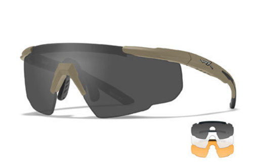 Saber Advanced Smoke/Clear/Rust (Tan Frame)