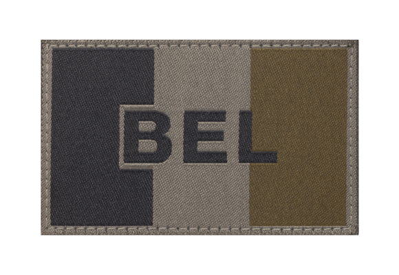 Belgium Flag Patch (RAL7013)