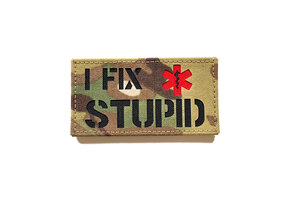 I Fix Stupid Medic Patch (Red)