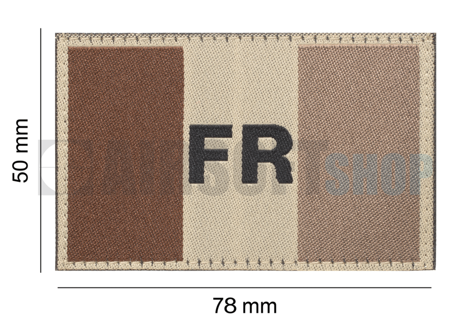 France Flag Patch (Desert)