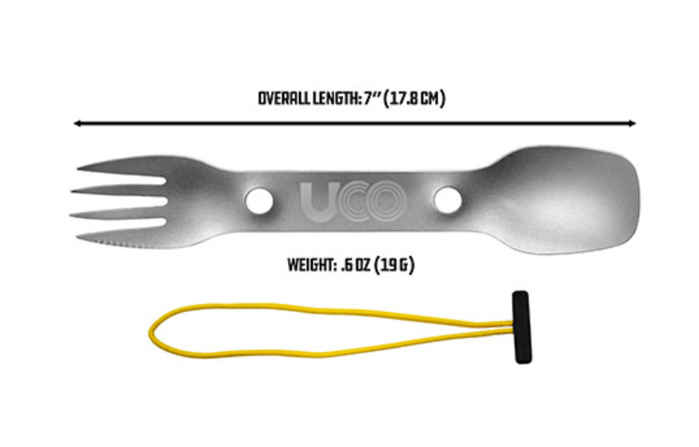 Titanium Utility Spork