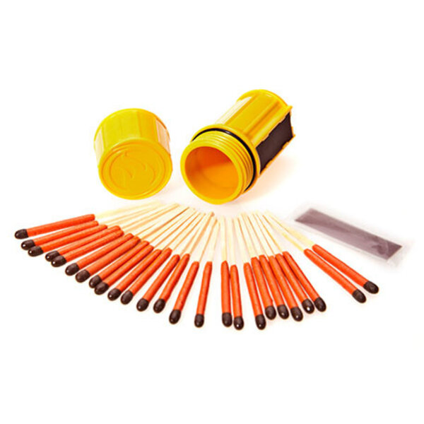 Stormproof Match Kit (25Pcs) (Orange)