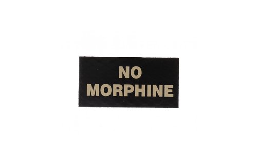 No Morphine IR Patch (Black)