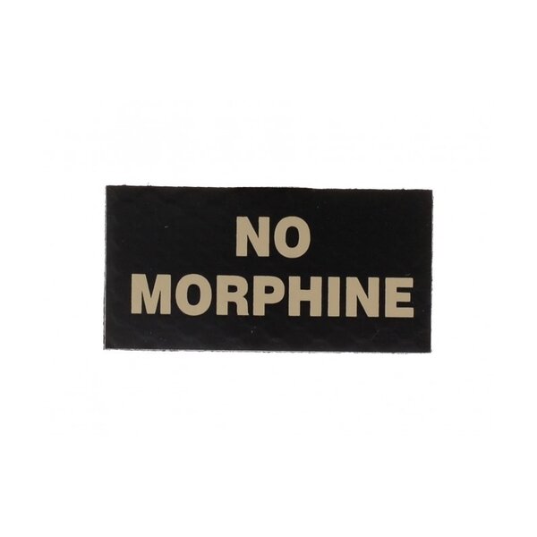 No Morphine IR Patch (Black)