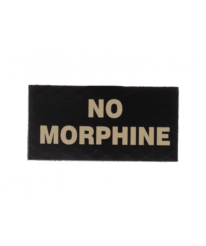 No Morphine IR Patch (Black)