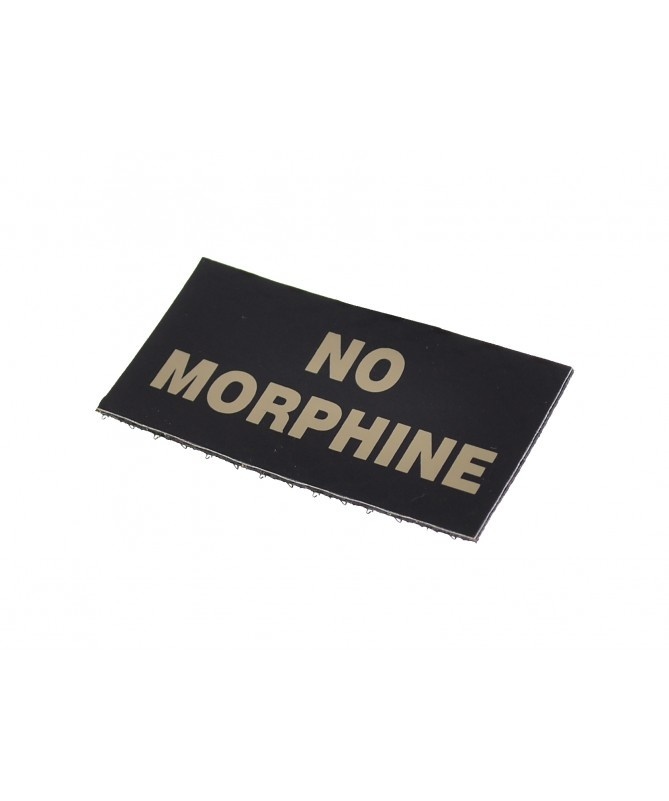 La Patcheria No Morphine IR Patch (Black). - BELGEAR