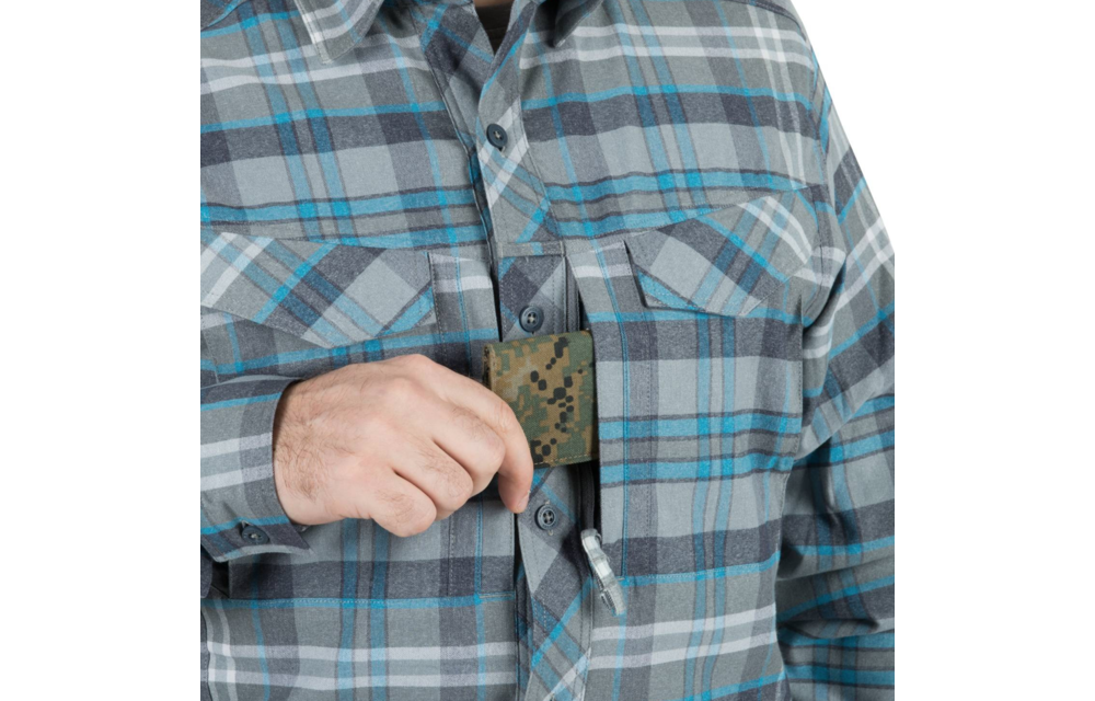 Defender MK2 Pilgrim Shirt (Blue Plaid)