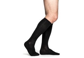 Liner Knee-High Socks (Black)