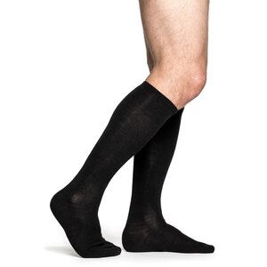Liner Knee-High Socks (Black)