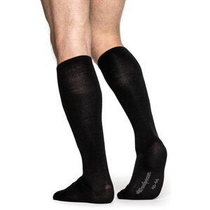 Liner Knee-High Socks (Black)