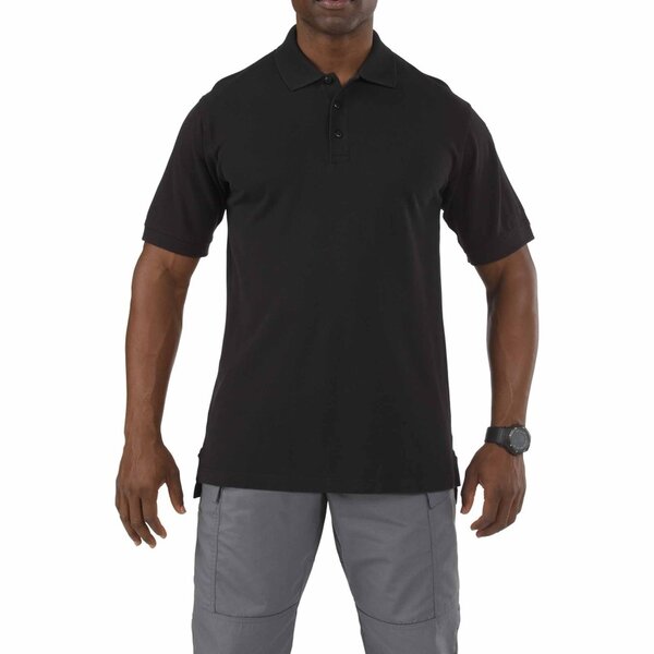 Professional Short Sleeve Polo (Black)