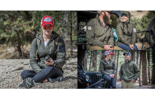 Women's Wolfhound Hoodie Jacket (Taiga Green)