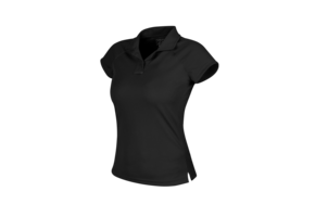 Women’s UTL Polo Shirt (TopCool Lite) (Black)