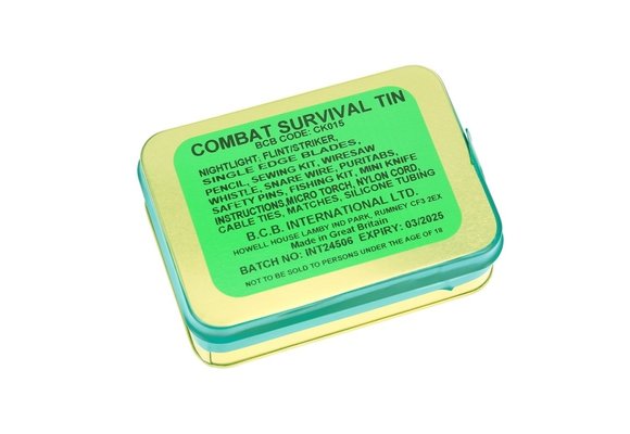 Combat Survival Tin