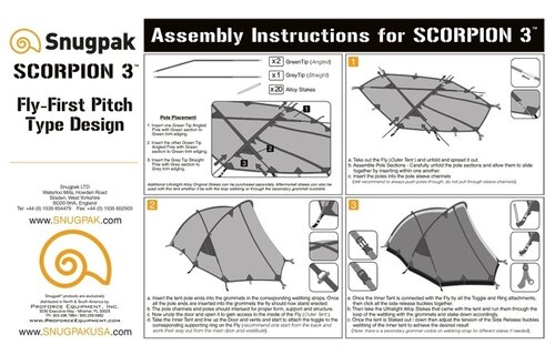 Scorpion 3 Tent
