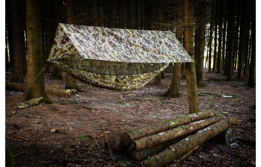 Jungle Hammock with Mosquito Net (Multicam)
