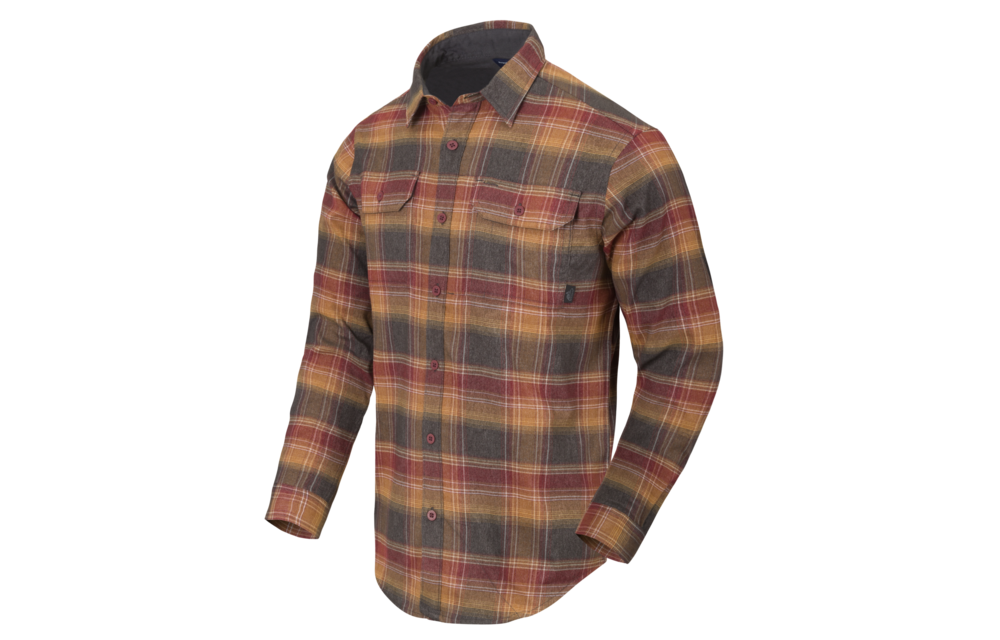 GreyMan Shirt (Amber Plaid)