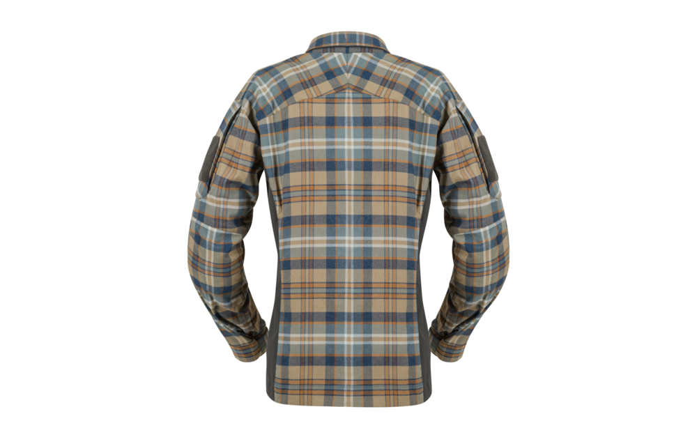 MBDU Flannel Shirt (Slate Blue Checkered)
