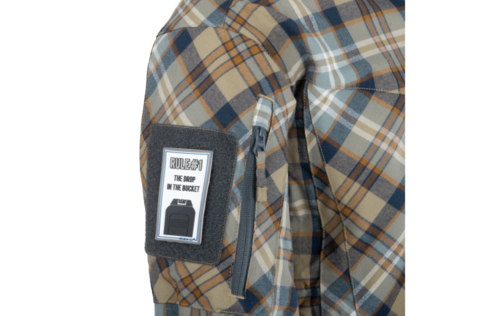 MBDU Flannel Shirt (Slate Blue Checkered)