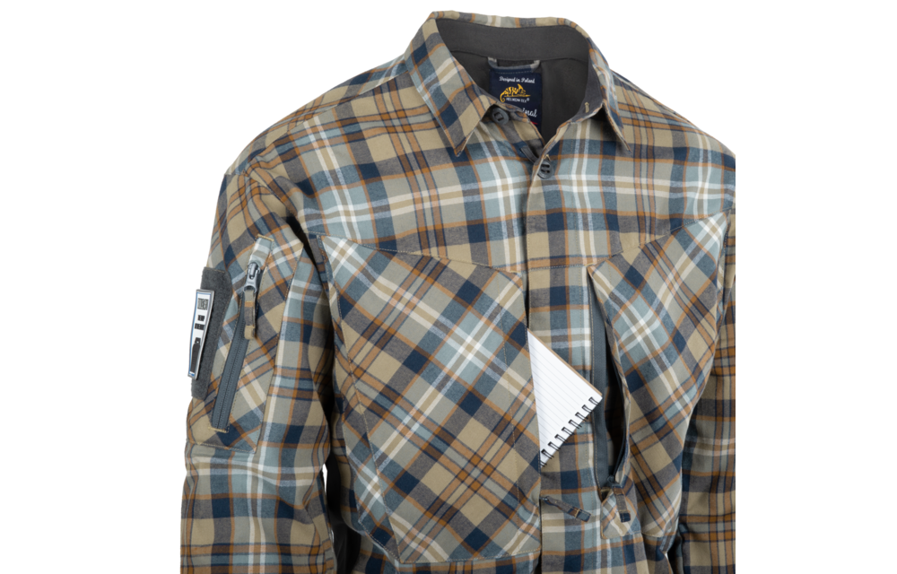 MBDU Flannel Shirt (Slate Blue Checkered)