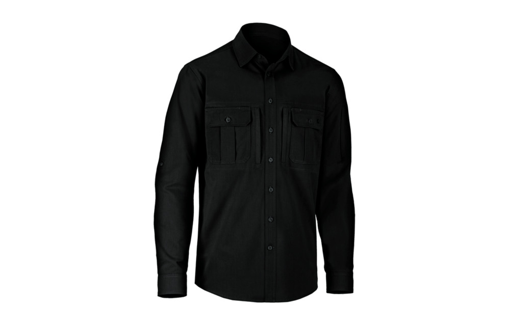 Picea Shirt LS (Black)