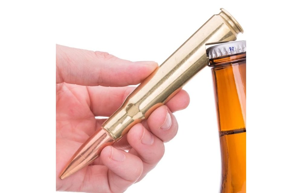 Bullet .50 Bottle Opener BMG Brass