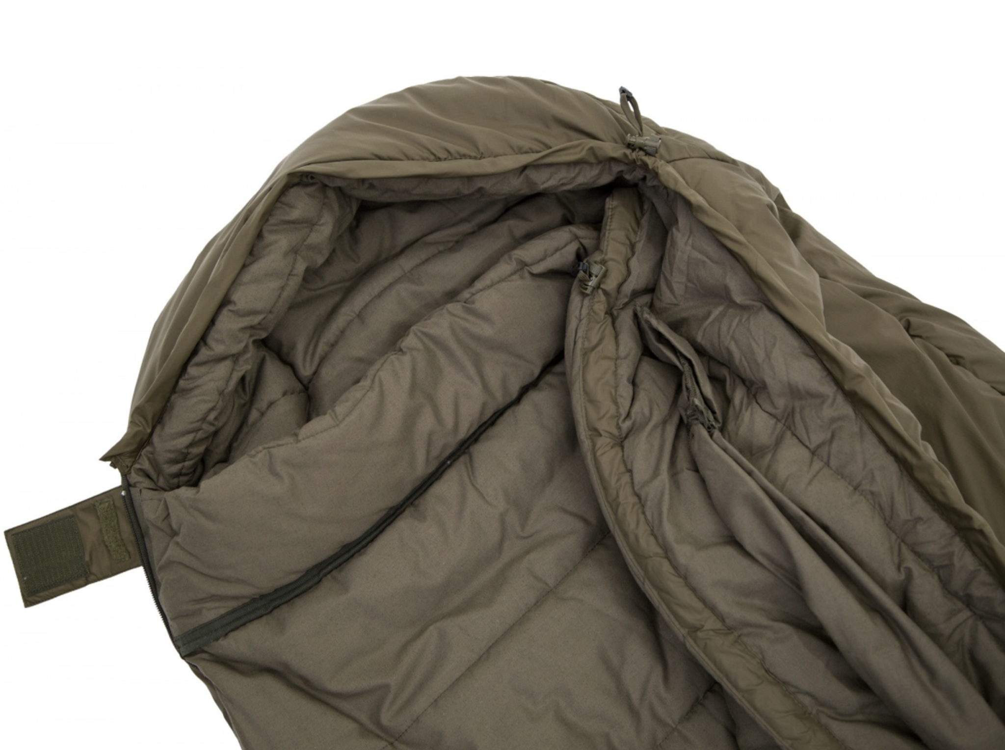 Brenta Sleeping Bag (Left Zip) (Olive)