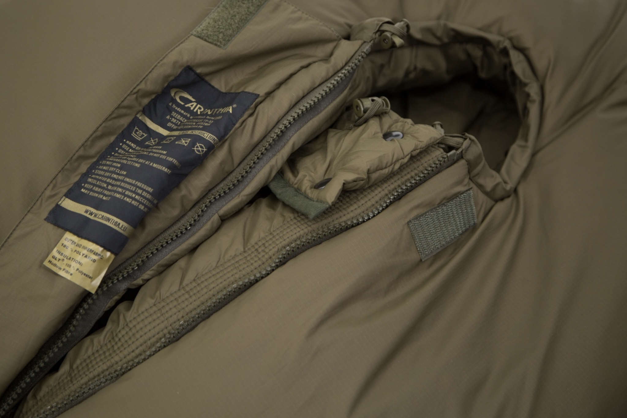 Survival One Sleeping Bag (Mid Zip) (Olive)