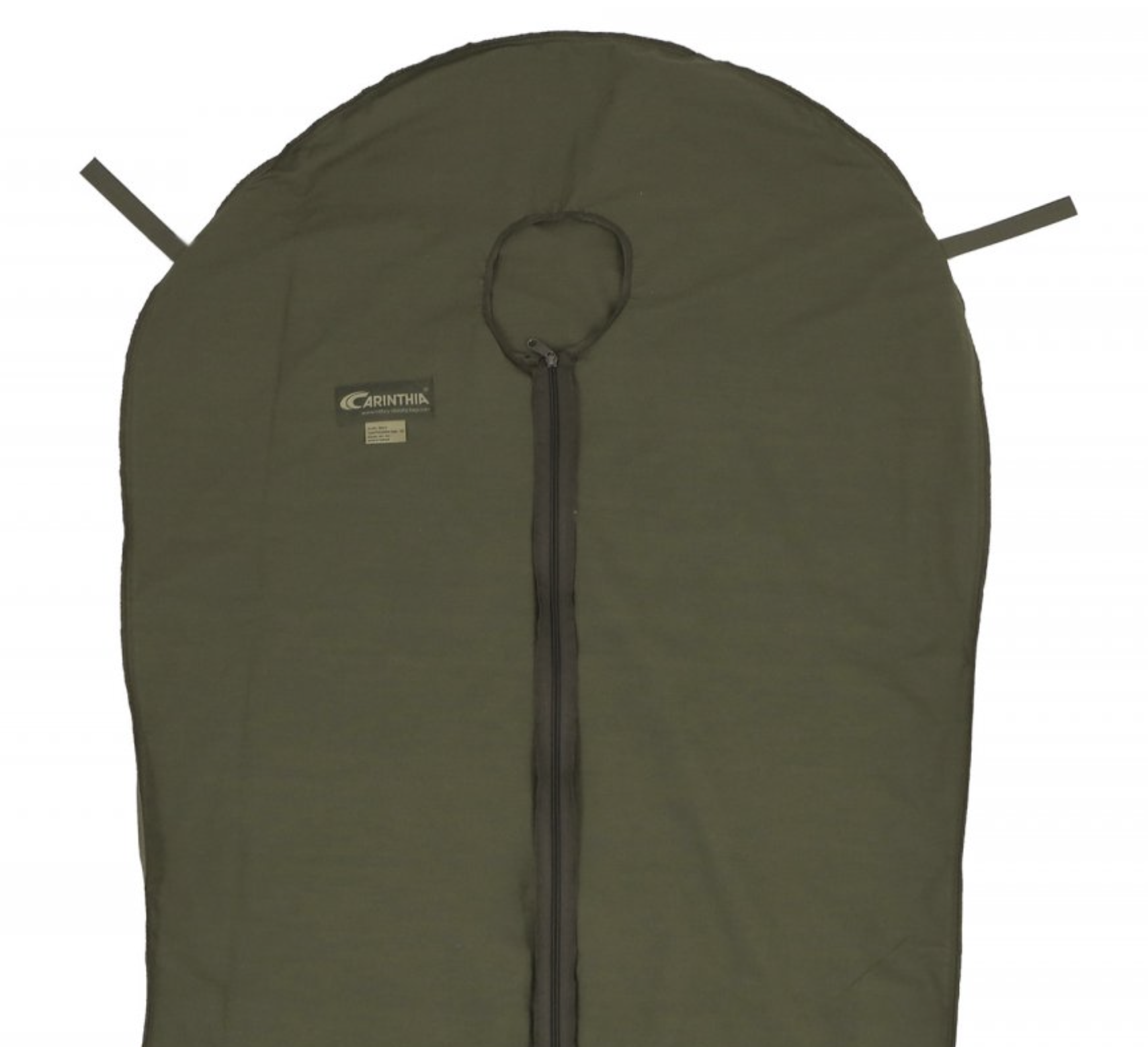 Polycotton Liner For Sleeping Bag (Mid Zip) (Olive)